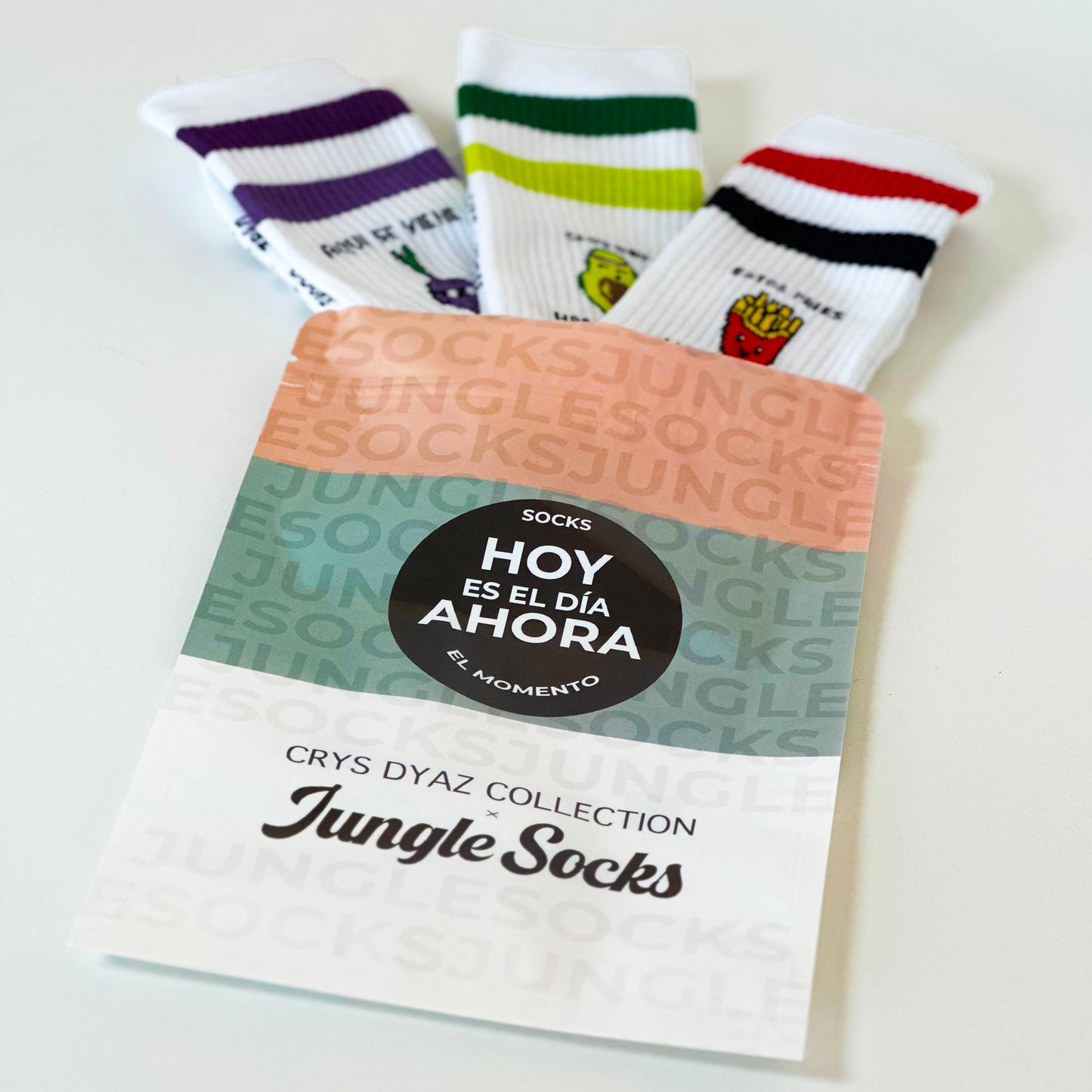Pack 3 Meias Cotton by Crys Dyaz