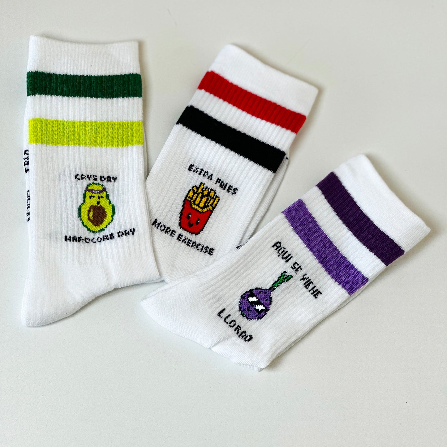 Pack 3 Meias Cotton by Crys Dyaz